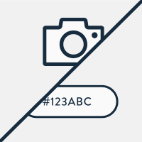 camera / hex code imput pictogram